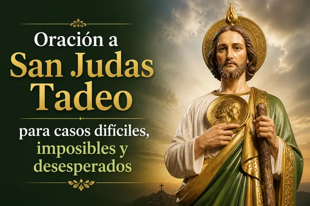 Oración a San Judas Tadeo para casos difíciles e imposibles