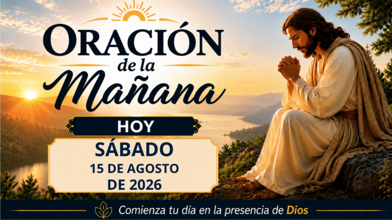 Oración de la Mañana Sábado 15 de Agosto de 2026